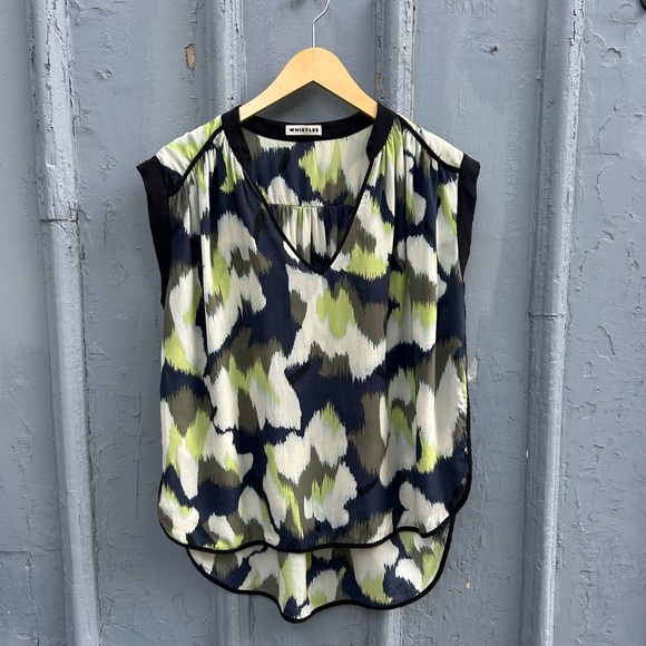 Whistles Silk Blouse, size 10 - Picture 1 of 7